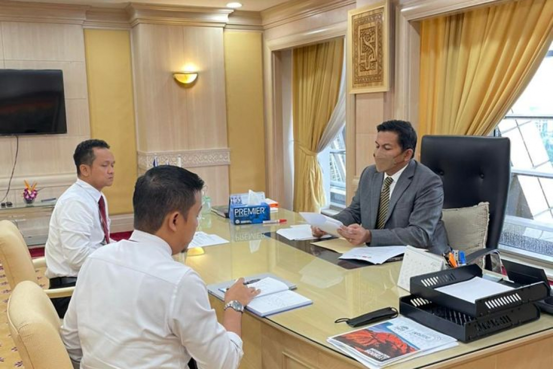 Sesi Perbincangan di Kementerian Kewangan